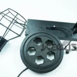40W Grenade Retro Wrought Iron Pulley Lifting Wall Lamp Corridor Aisle Porch Wall Lamp - Image 7