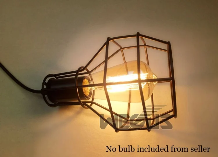 TBD0200871801A_8.webp 40W Grenade Retro Wrought Iron Pulley Lifting Wall Lamp Corridor Aisle Porch Wall Lamp - Image 9