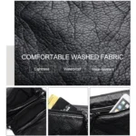 Women Messenger Bags Soft Washed PU Leather Bag Fashion Female Purses and Handbag - Image 8