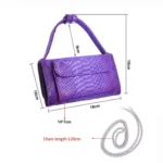 Genuine Leather Women Hand Bag Female Fashion Chain Shoulder Bag Luxury Designer Tote Messenger Bags - Image 3