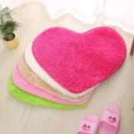 Heart Shape Non-slip Bath Mats Kitchen Carpet Home Decoration - Image 6