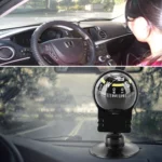Pocket Ball Compass Instrument Navigation Compass Outdoor Hiking Car Black Compass - Image 5