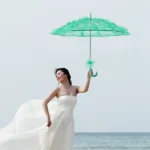Wedding Parties Bridal Lace Cotton Umbrella Dancing Photography Prop Umbrella - Image 8