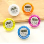 Round Magnetic Digital Countdown Timer Alarm Stand Kitchen Timer Cooking Alarm Clock - Image 2