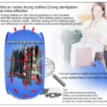Foldable Free Installation Portable Household Mini Clothes Dryer - Image 4