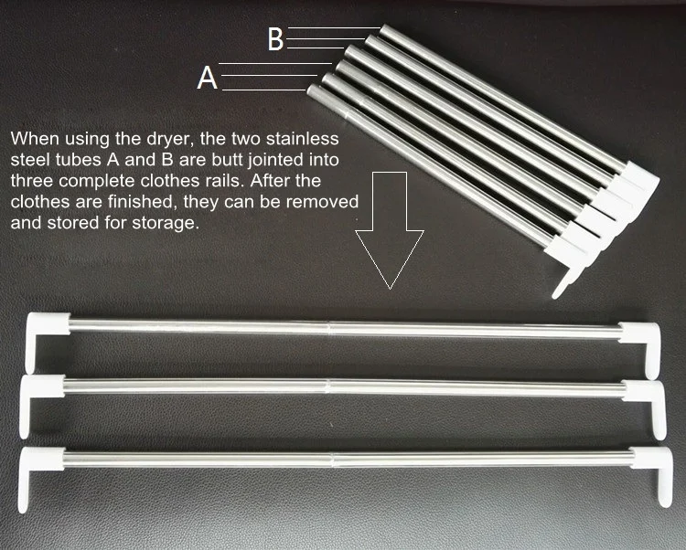 TBD0201546401A_5.webp Foldable Free Installation Portable Household Mini Clothes Dryer - Image 6