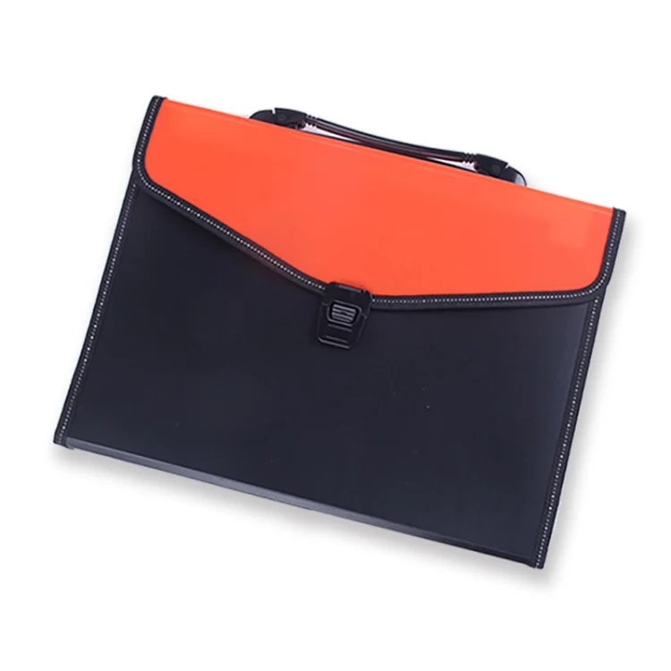 TBD0201586201C_1.webp Portable 12-Layer File Pocket A4 Expanding File Classified Folder PP Storage Clip Ticket Package - Image 6
