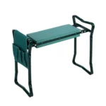 Folding Stainless Steel Garden Stool Garden Knee Pads with Bag - Image 2