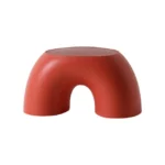 Simple Circular Small Bench Home Round Children Stool for Shoe Stool - Image 2