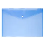 12 PCS A4 Clear Document Bag Paper File Folder Stationery School Office PP Case - Image 2
