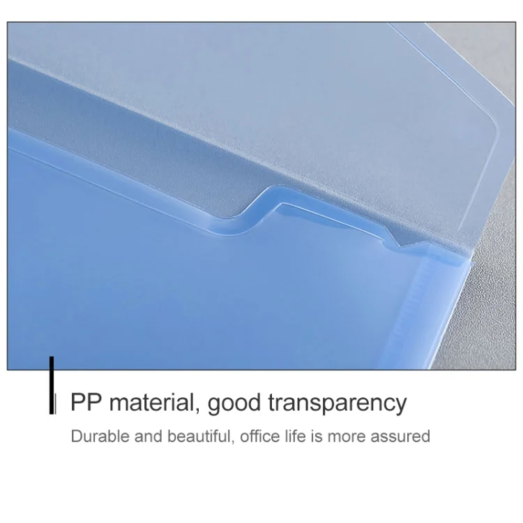 TBD0202429301A_3.webp 12 PCS A4 Clear Document Bag Paper File Folder Stationery School Office PP Case - Image 4