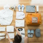 Folding Women Travel Bag Unisex Luggage Travel Handbags WaterProof Travel Bag Large Capacity Bag - Image 6