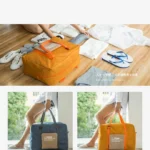 Folding Women Travel Bag Unisex Luggage Travel Handbags WaterProof Travel Bag Large Capacity Bag - Image 8
