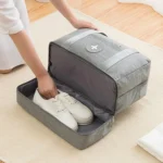 Waterproof Large Capacity Double Layer Beach Bag Portable Sports Bags Cube Bags Travel Bags - Image 5