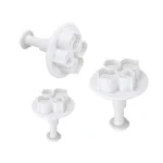 2 Set Silicone Hydrangea Fondant Cake Decorating Flower Blossom Mold - Image 3