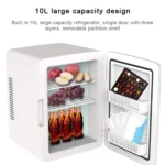 10L Mini Refrigerator Car Home Dual-use Small Dormitory Refrigerator, CN Plug - Image 6
