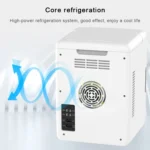 10L Mini Refrigerator Car Home Dual-use Small Dormitory Refrigerator, CN Plug - Image 8