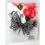 Butterfly Stencil DIY Clip Book Album Greeting Card Making Stencil - Image 3