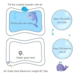 Baby Inflatable Aquarium Water Playing Cushion Prostrate Pad Toy Mat - Image 7