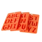 A-Z 3pcs Letter Ice Cube Ice Box Silicone Ice Tray Set - Image 2