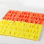A-Z 3pcs Letter Ice Cube Ice Box Silicone Ice Tray Set - Image 3