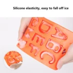 A-Z 3pcs Letter Ice Cube Ice Box Silicone Ice Tray Set - Image 4