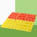 A-Z 3pcs Letter Ice Cube Ice Box Silicone Ice Tray Set - Image 6