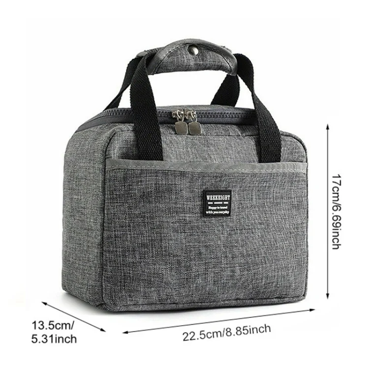 TBD02354492_B1.webp Thickened Handheld Lunch Bag Insulated Bento Bags Kids Lunch Kits - Image 2