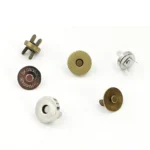 20 PCS Luggage Snap Buckle 10 Sets of 1.4 cm + 1.8 cm Bronze and Silver - Image 3