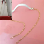 Women Bag PU Leather Chain Long Shoulder Strap Bag Accessories - Image 2