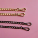 Women Bag PU Leather Chain Long Shoulder Strap Bag Accessories - Image 3