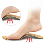 Corrected Flat Foot Arch Pad XO Leg Orthopedic Inner Eight-Shaped Corrective Insole - Image 3