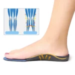 One Pair Flatfoot Orthotics Cubitus Varus Orthopedic Feet Cushion Pads Care Insoles - Image 2