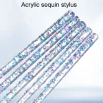 5pcs /Set Nail Crystal Brush Sculpting Pen Painting And Sculpting Nail Salon Tools - Image 6