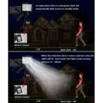 Outdoor Solar Sensor Security Flood Light Spot Lamp Energy Saving Solar Lights - Image 5