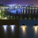 2 PCS Solar Power Light Sensor 6 Energy Saving Lamp LED Wall Light Outdoor Garden Fence Waterproof Lamp Night Light - Image 5