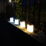 Solar Energy Saving Lamp Outdoor Garden Fence Wall Light - Image 4