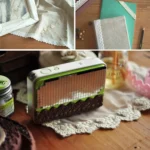 5 PCS Cotton Lace Fabric White Crochet Lace Roll Ribbon Knit Adhesive Tape Sticker Craft Decoration Stationery Supplies - Image 7