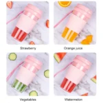 Portable USB Rechargeable Mini Household Electric Fruit Juicer - Image 8