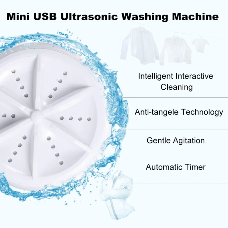 TBD0268644601_4.webp Portable Mini Washing Machine Ultrasonic Turbine Clothes Mini Washer with USB Cable Convenient for Travel - Image 5