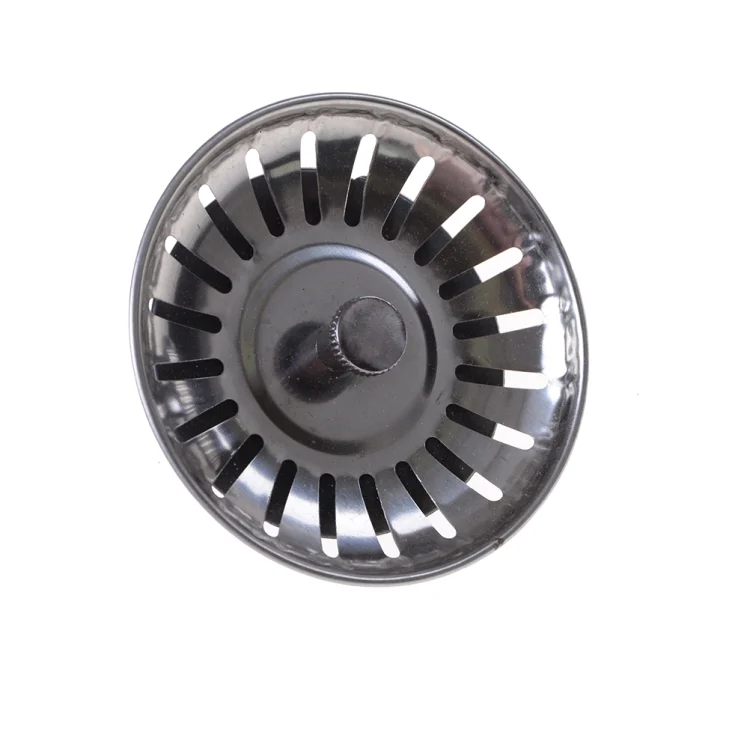 TBD02693673_1.webp Stainless Steel Bathroom Kitchen Sink Strainer Flume Cover - Image 2