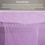 Single-door Mosquito Net Square Roof for Home Student Dormitory - Image 4