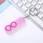 5 PCS 120dB Loud Volume Women Anti-Wolf Alarm Keychain, Random Color Delivery - Image 3