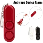 5 PCS 120dB Loud Volume Women Anti-Wolf Alarm Keychain, Random Color Delivery - Image 6