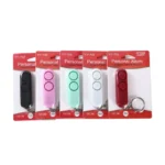 5 PCS 120dB Loud Volume Women Anti-Wolf Alarm Keychain, Random Color Delivery - Image 7