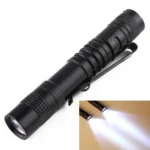 Mini LED Pen-shaped Strong Flashlight Pen Clip Torch - Image 2