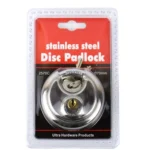 70mm Stainless Steel Round Lock Warehouse Door Lock Chain Lock Bicycle Anti-theft Lock - Image 4