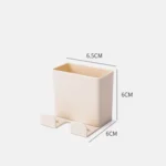 Wall Mounted Organizer Storage Box Remote Control Air Conditioner Storage Case Mobile Phone Plug Holder Stand - Image 6