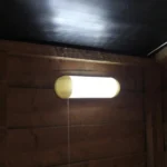 Double-lamp Wall-mounted LED Solar Powered Shed Light IP44 Waterproof Outdoor Pull Lamp - Image 3