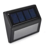 6 LEDs Solar Power IP55 Waterproof Light Sensor Wall Light Deck Lights - Image 9